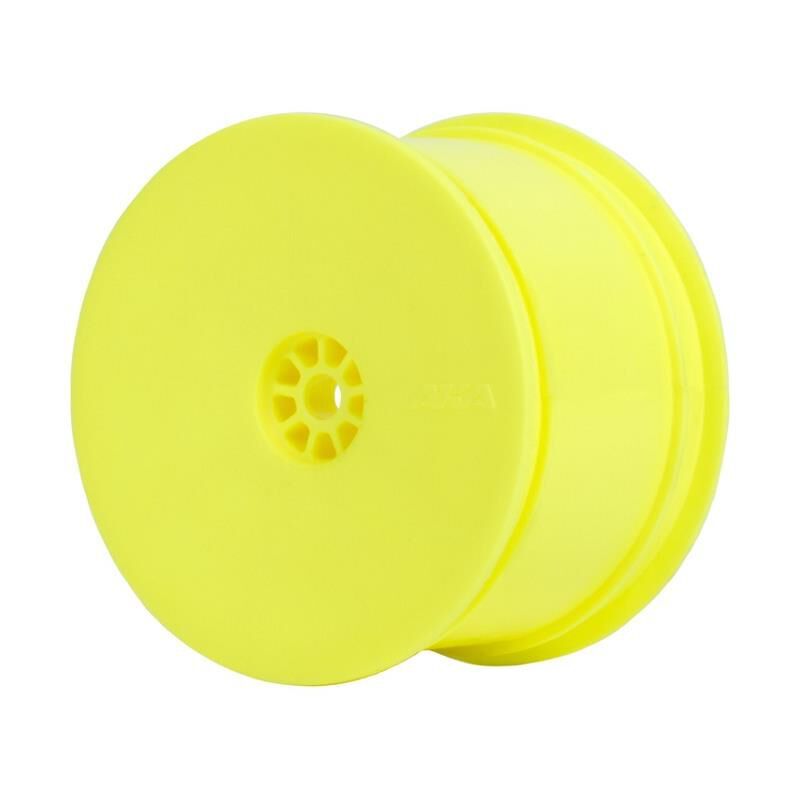 AKA Products 1/10 Hexlite Buggy Rear Wheel Yellow : Los ASC Kyo