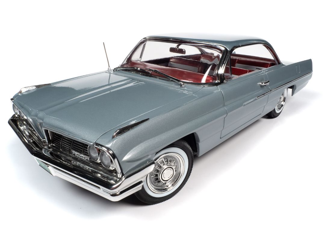 American Muscle 1/18 1961 Pontiac Catalina Hardtop - Richmond Gray