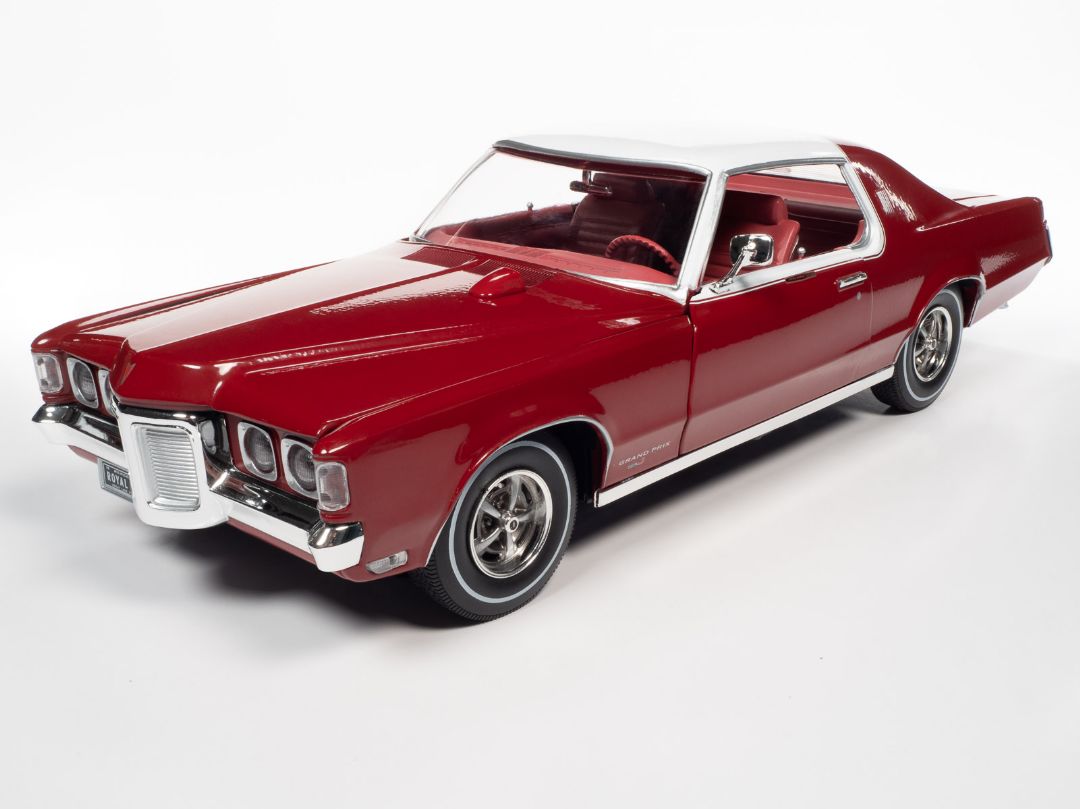 American Muscle 1/18 1969 Pontiac Grand Prix - Matador Red