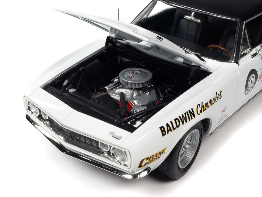 American Muscle 1/18 1967 Chevrolet Camaro SS (Baldwin Motion) - Click Image to Close