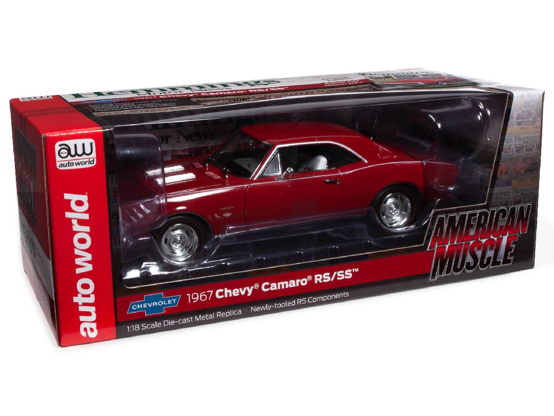 American Muscle 1/18 1967 Chevrolet Camaro SS/RS (Hemmings) - Click Image to Close