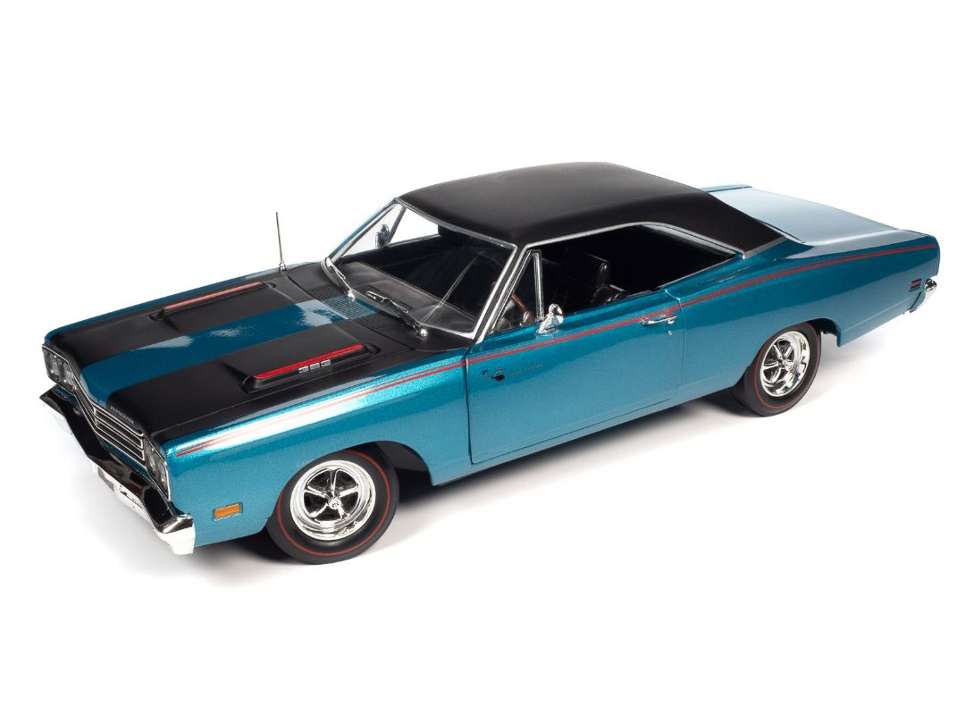 American Muscle 1/18 1969 Plymouth RR Hardtop - Q5 Turquoise