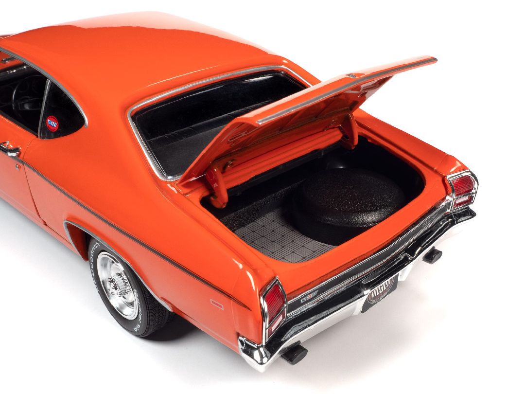 American Muscle 1/18 1969 Chevrolet Chevelle COPO- Monaco Orange - Click Image to Close