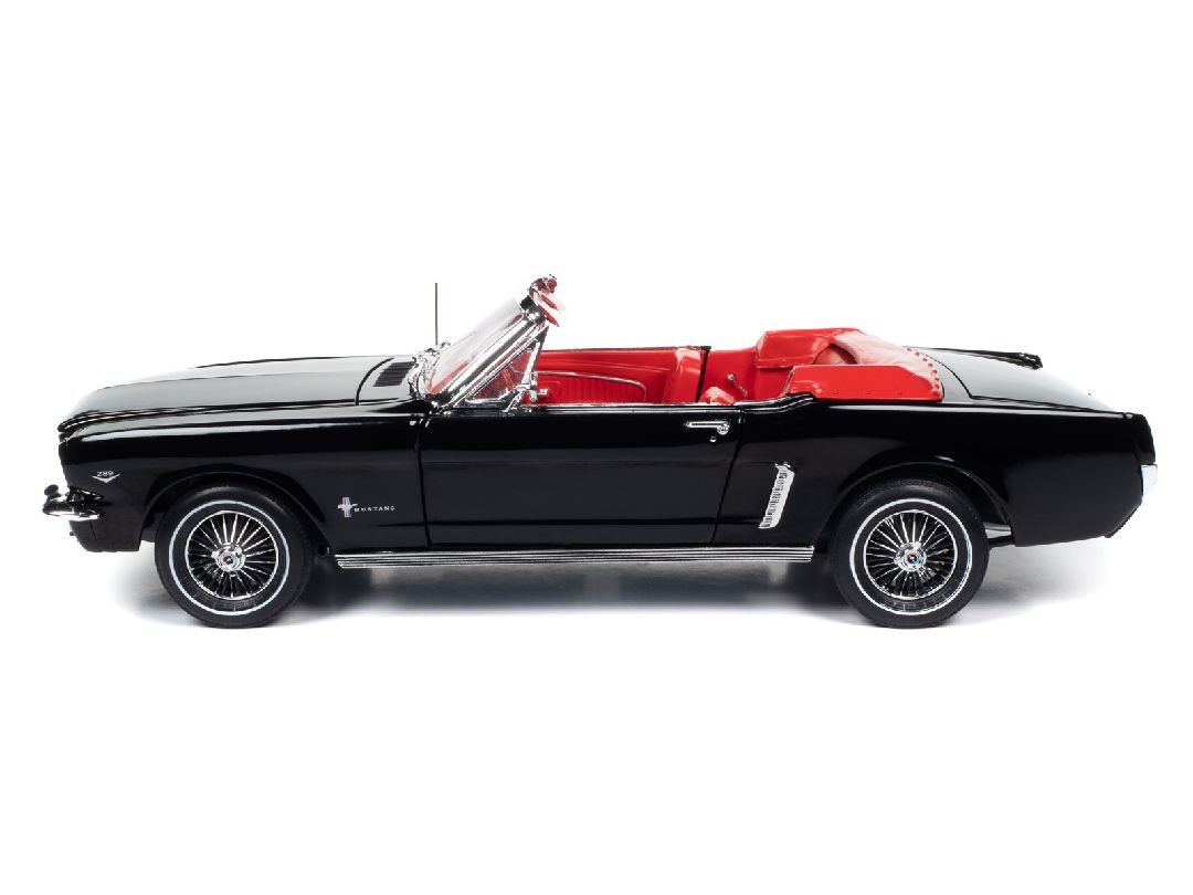 American Muscle 1/18 1964 .5 Ford Mustang Convertible- Raven Blk