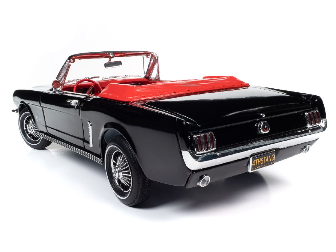 American Muscle 1/18 1964 .5 Ford Mustang Convertible- Raven Blk