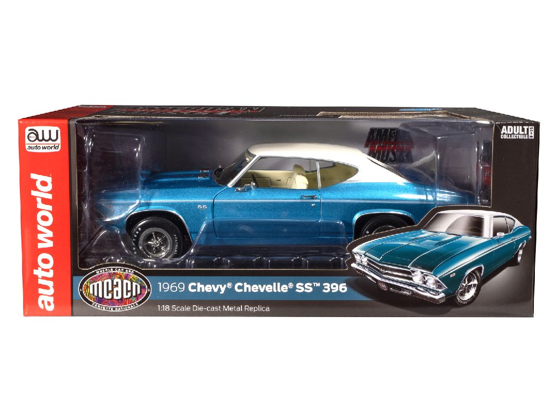 American Muscle 1/18 1969 Chevrolet Chevelle Hardtop MCACN