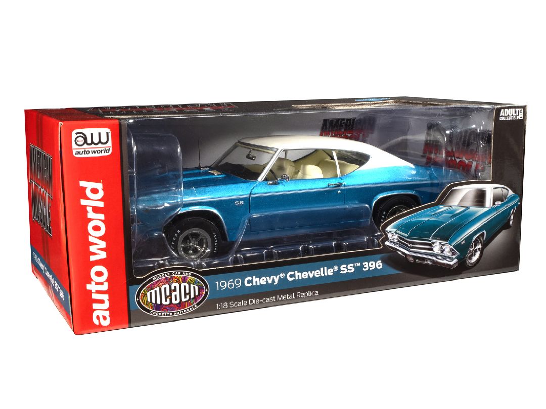 American Muscle 1/18 1969 Chevrolet Chevelle Hardtop MCACN