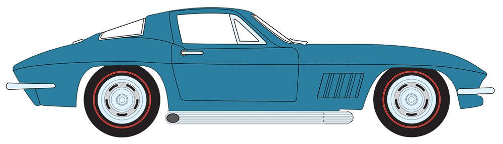 American Muscle 1/18 1967 Chevy Corvette Stingray