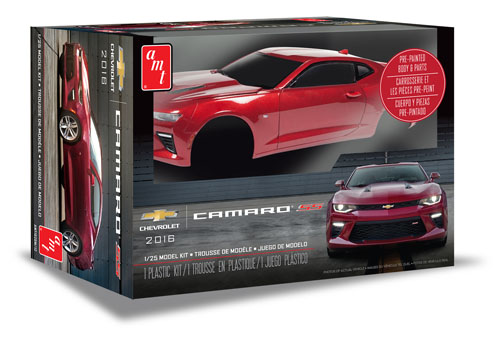 AMT 2016 Chevy Camaro SS (Pre-painted) 1/25 Model Kit (Level 2)