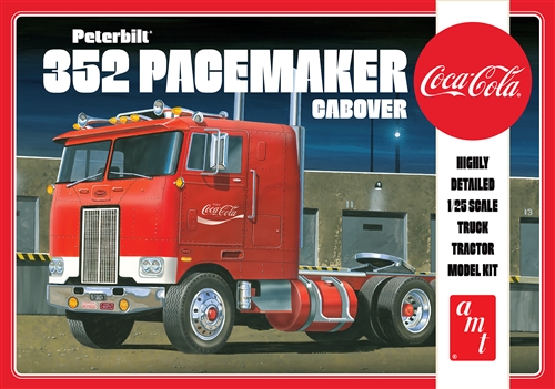 AMT Peterbilt 352 Pacemaker Cabover 1/25 Model Kit (Level 3) - Click Image to Close