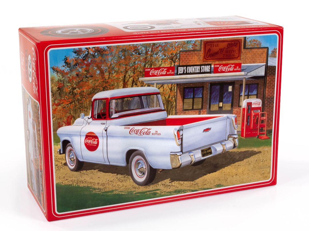 AMT 1955 Chevy Cameo Pickup (Coca-Cola) 1/25 Model Kit