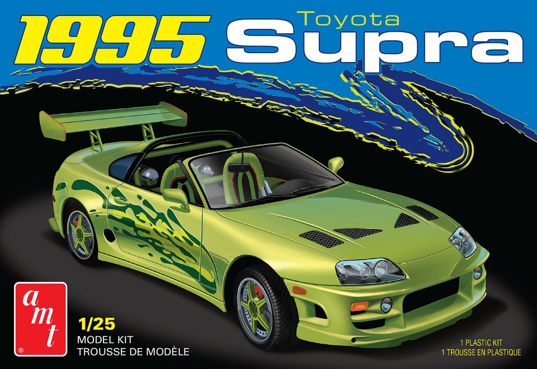 AMT 1995 Toyota Supra 2T 1/25 Model Kit (Level 2) - Click Image to Close