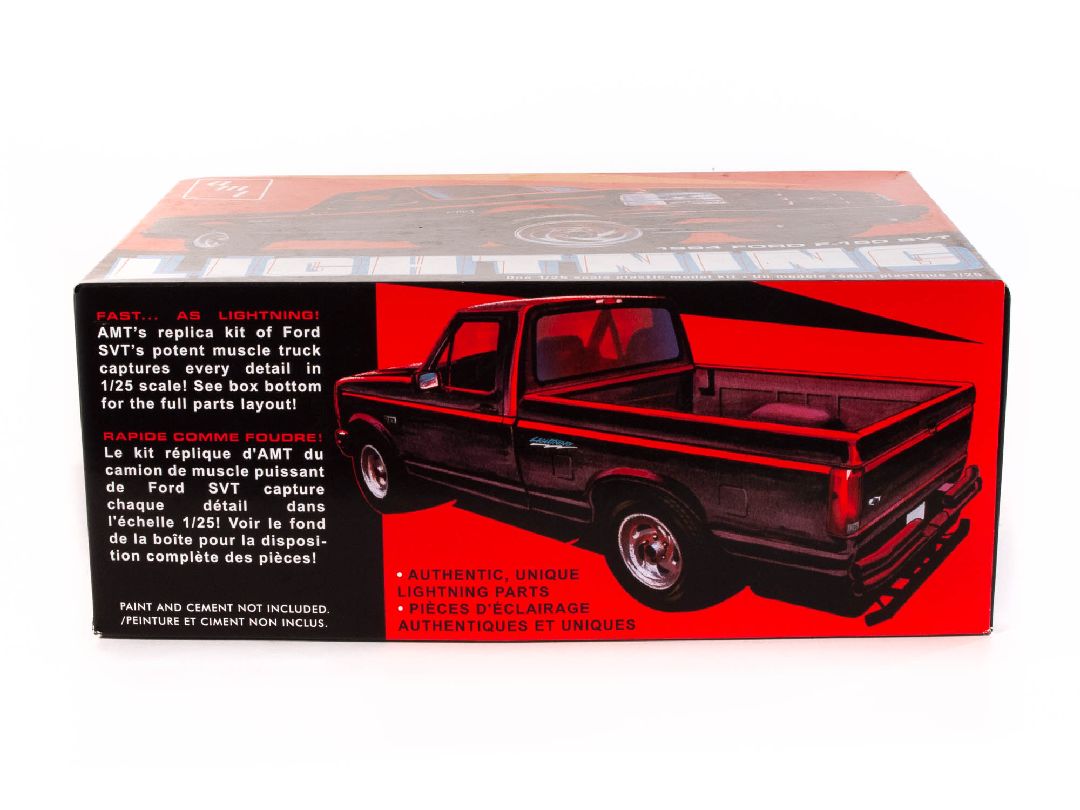 AMT 1994 Ford F-150 Lightning Pickup 1/25 Model Kit (Level 2) - Click Image to Close