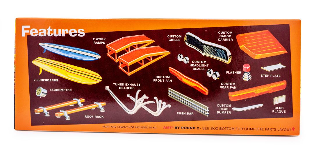 AMT 1965 Chevelle "Surf Wagon" 1/25 Model Kit (Level 2) - Click Image to Close