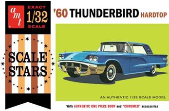 AMT 1960 Ford Thunderbird 1/32 Model Kit (Level 2)