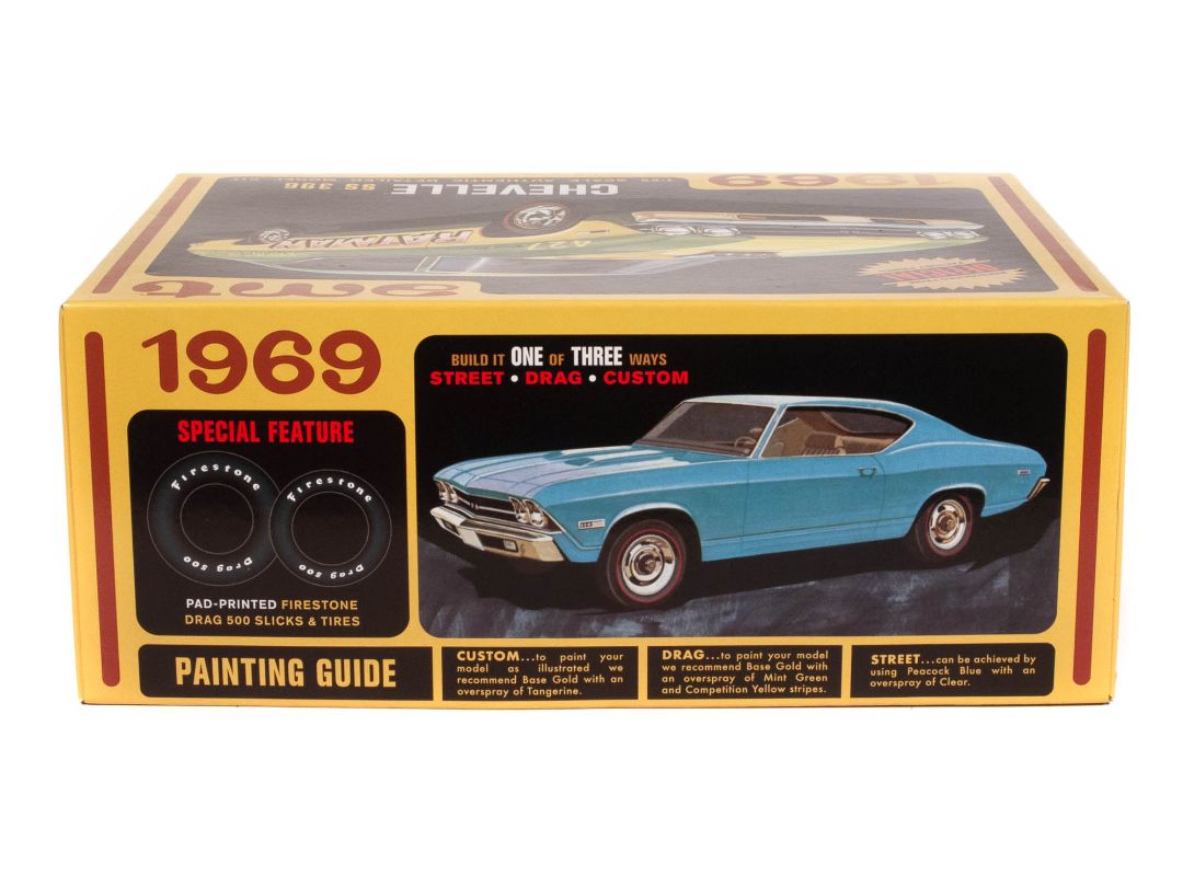 AMT 1969 Chevy Chevelle Hardtop 1/25 (Level 2) - Click Image to Close