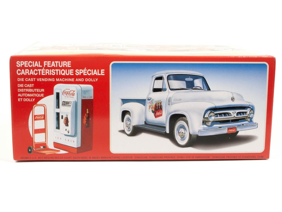 AMT 1953 Ford Pickup (Coca-Cola) 1/25 Model Kit (Level 3) - Click Image to Close