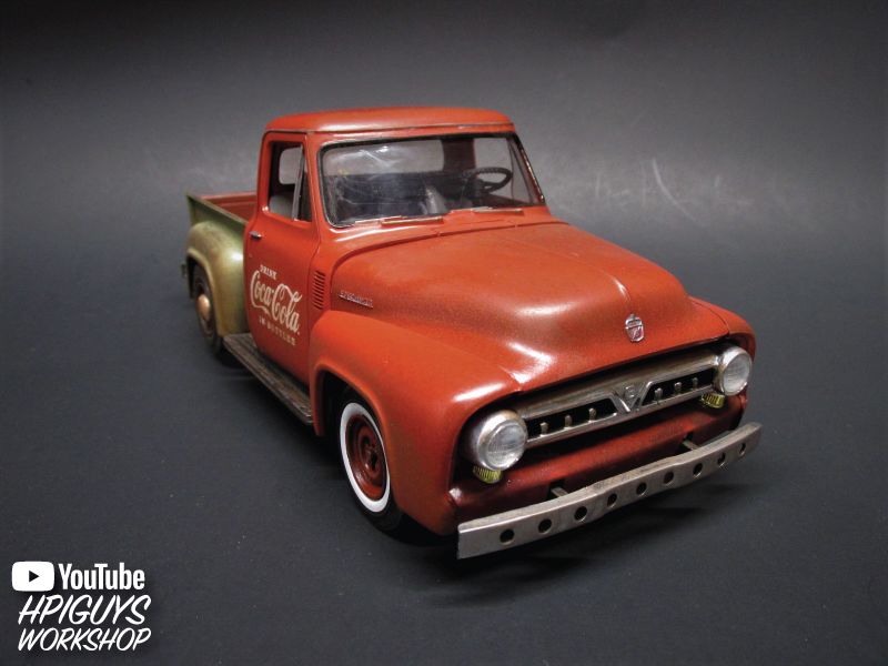 AMT 1953 Ford Pickup (Coca-Cola) 1/25 Model Kit (Level 3)