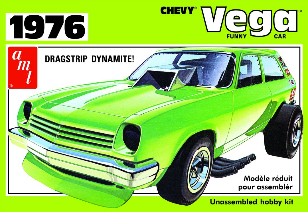 AMT 1976 Chevy Vega Funny Car 1/25 Model Kit (Level 2)