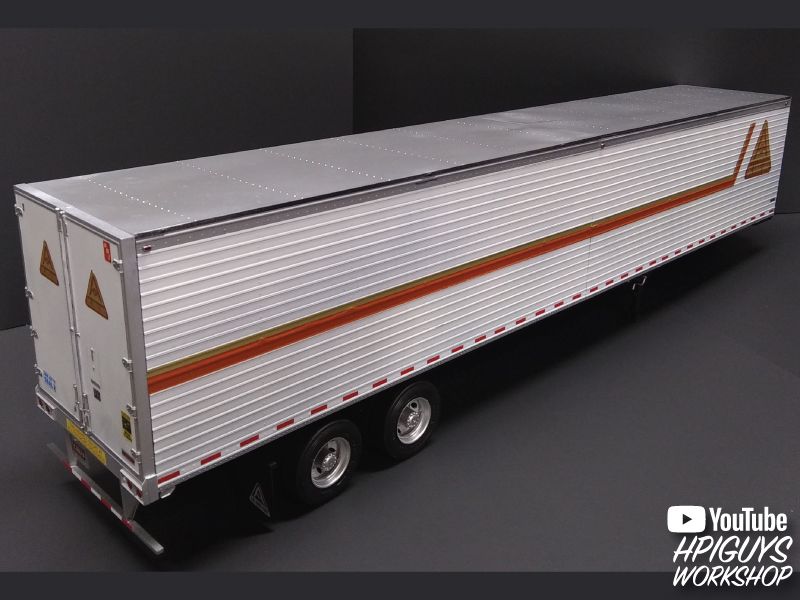 AMT Reefer Semi Trailer 1/24 Model Kit (Level 3) - Click Image to Close