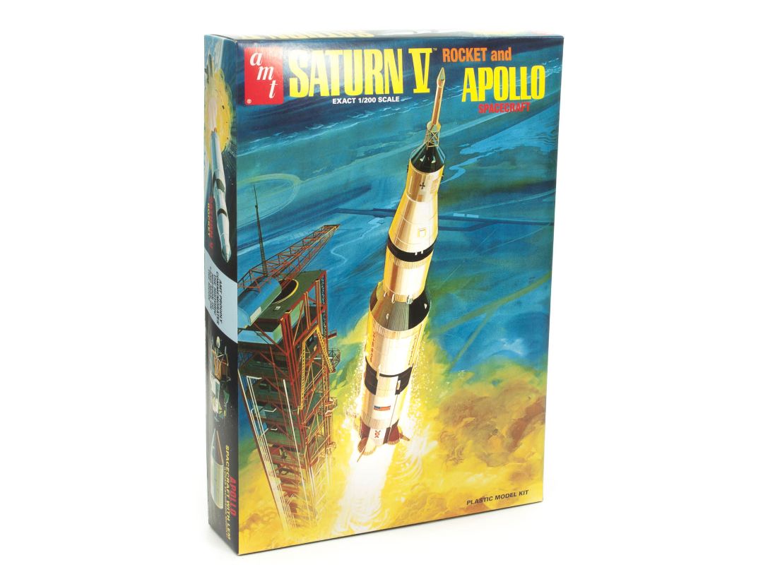 AMT Saturn V Rocket 1/200 Model Kit (Level 2)