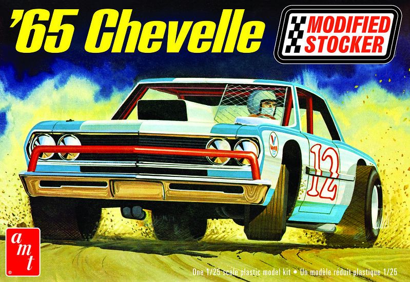 AMT 1965 Chevelle Modified Stocker 1/25 Model Kit (Level 2)