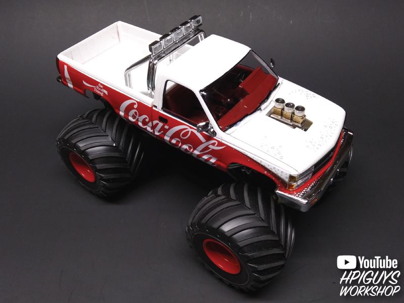 AMT 1988 Chevy Silverado Monster Truck (Coca-Cola) 1/25 Model