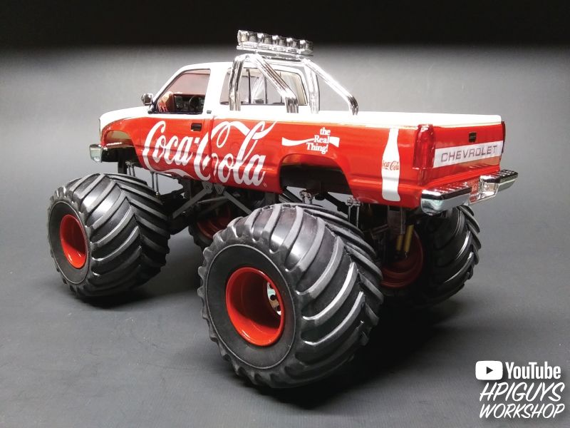 AMT 1988 Chevy Silverado Monster Truck (Coca-Cola) 1/25 Model