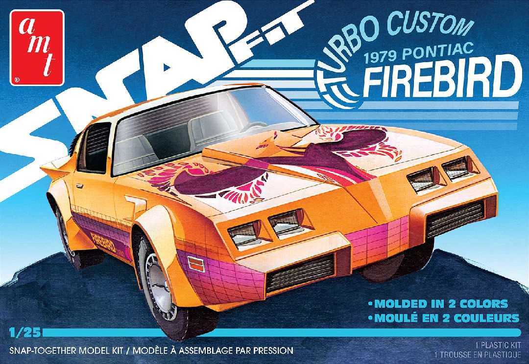 AMT 1/25 1979 Pontiac Firebird "Turbo Custom" (Snap) (Level 2) - Click Image to Close