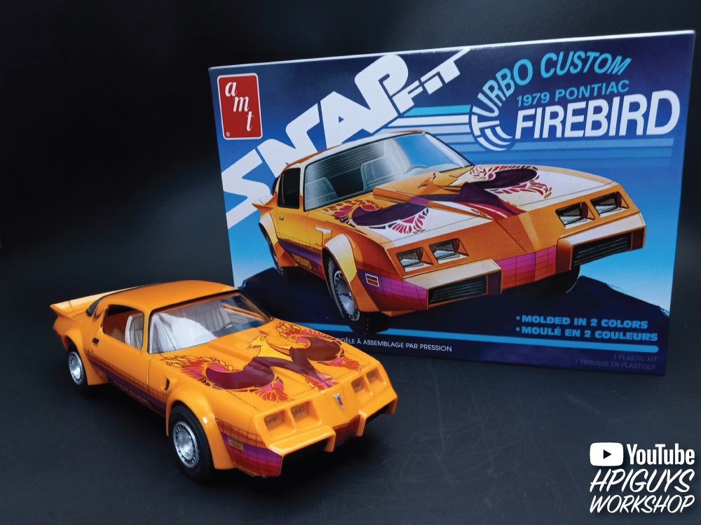 AMT 1/25 1979 Pontiac Firebird "Turbo Custom" (Snap) (Level 2) - Click Image to Close