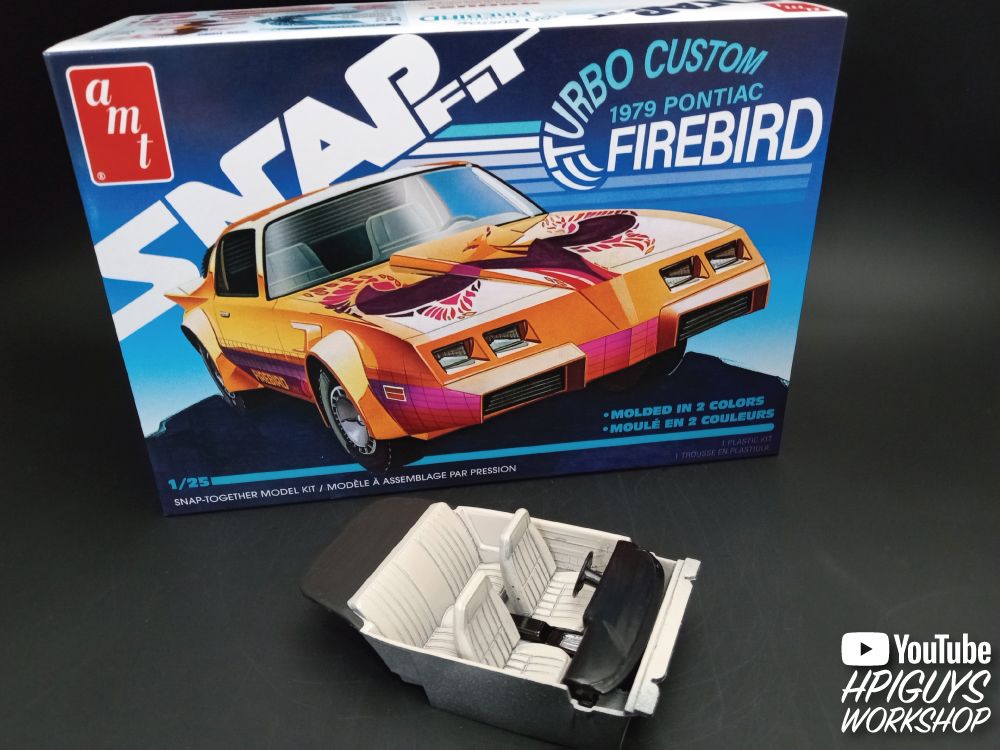 AMT 1/25 1979 Pontiac Firebird "Turbo Custom" (Snap) (Level 2) - Click Image to Close