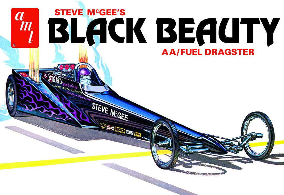 AMT Steve McGee Black Beauty Wedge Dragster 1/25 Model Kit