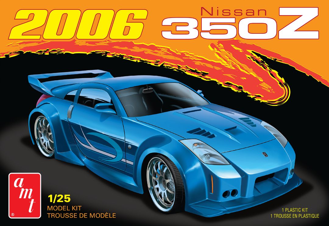 AMT 2006 Nissan 350Z 2T 1/25 Model Kit (Level 2) - Click Image to Close