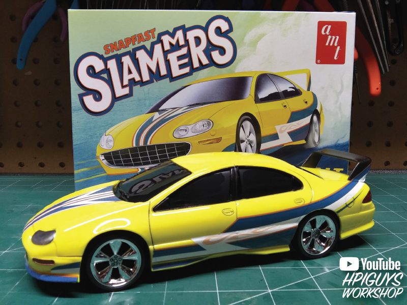 AMT Street Heat 1998 Chrysler Concorde - Slammers SNAP 1/25 - Click Image to Close