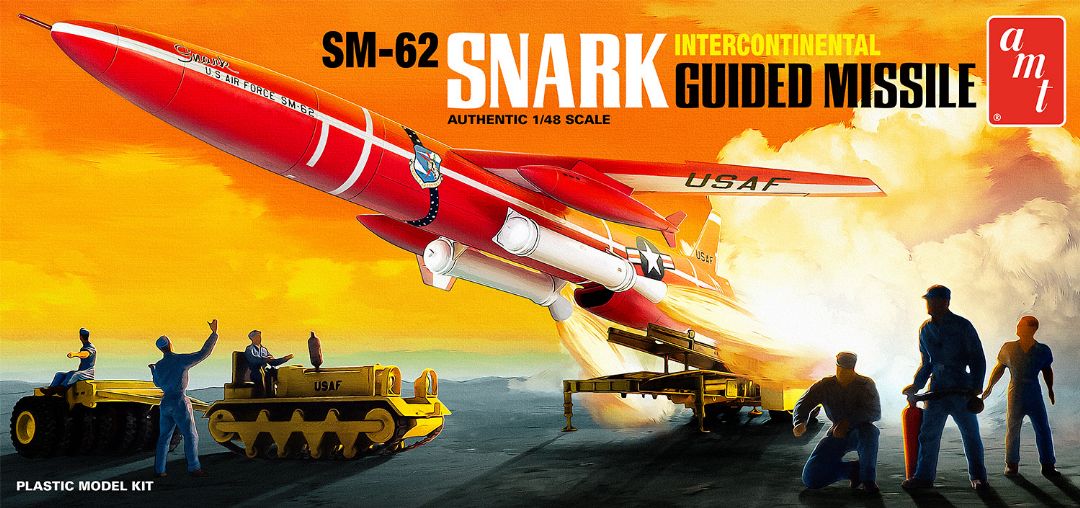 AMT 1/48 Snark Missile Model Kit (Level 2) - Click Image to Close