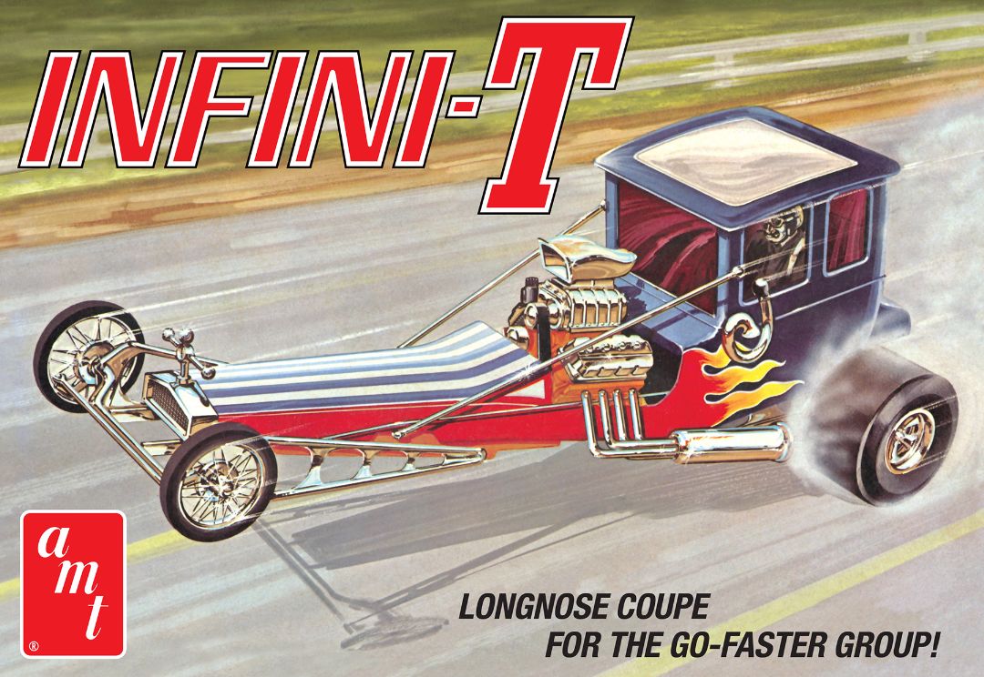 AMT Infini-T Custom Dragster 1/25 Model Kit (Level 2)