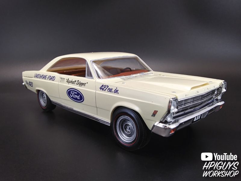 AMT 1966 Ford Fairlane 427 1/25 Model Kit (Level 2) - Click Image to Close