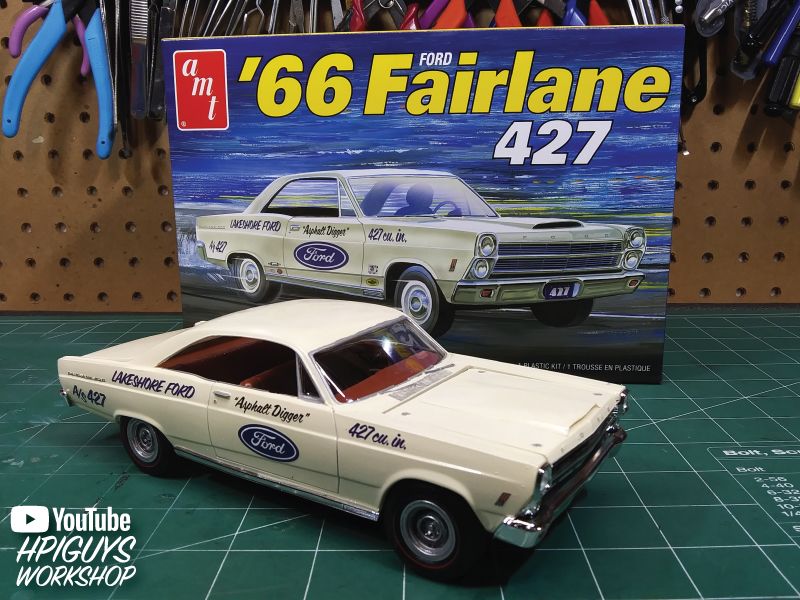 AMT 1966 Ford Fairlane 427 1/25 Model Kit (Level 2) - Click Image to Close