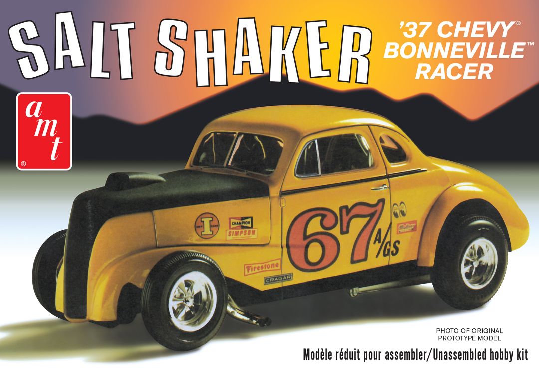 AMT 1937 Chevy Coupe "Salt Shaker" 1/25 Model Kit (Level 2) - Click Image to Close