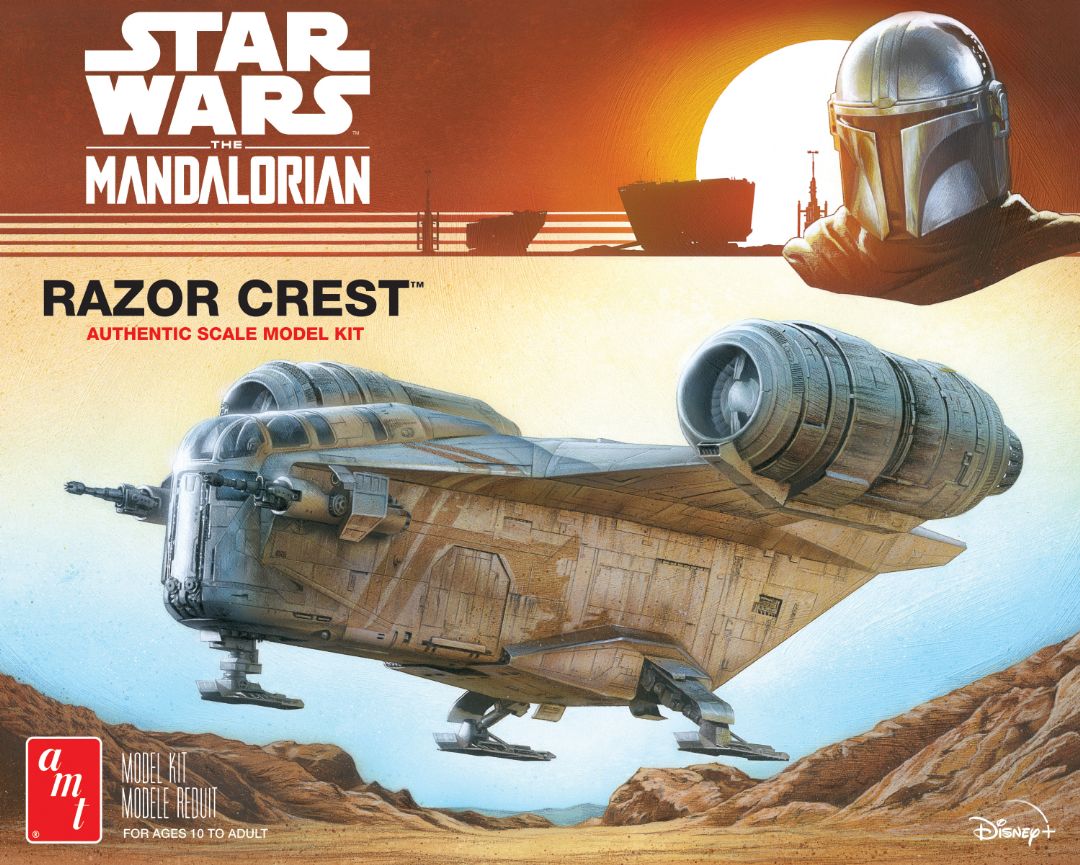 AMT Star Wars: Mandalorian Razor Crest 1/72 (Level 2) - Click Image to Close