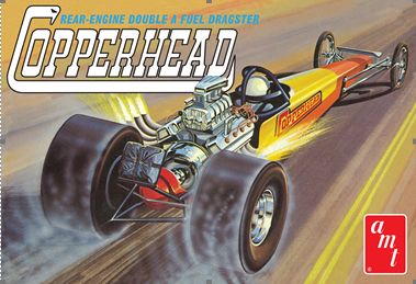AMT Copperhead Rear-Engine Dragster 1/25 Model Kit - Click Image to Close