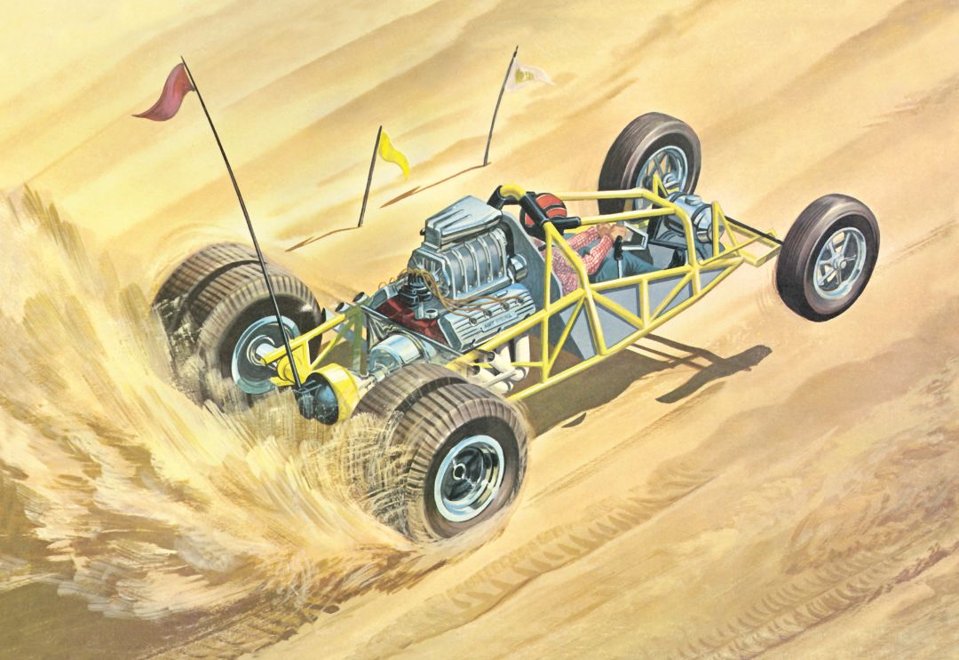 AMT Sandkat Dune Dragster 1/25 Model Kit (Level 2) - Click Image to Close