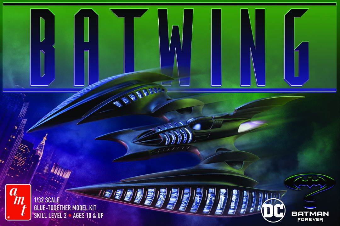AMT 1/32 Scale Batman Forever Batwing
