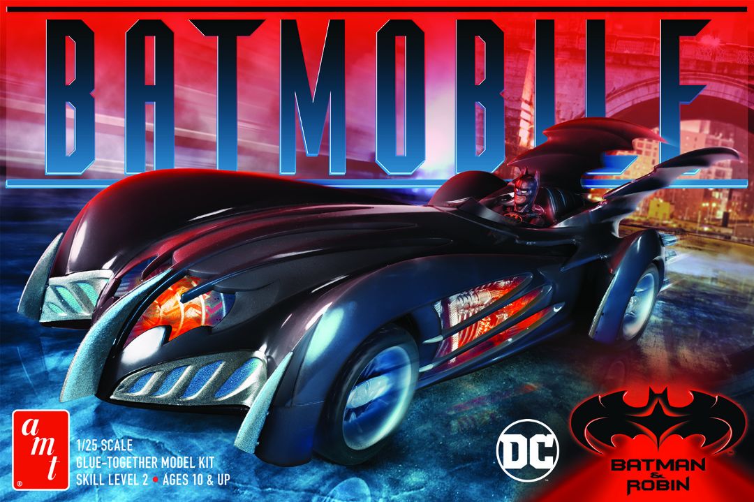 AMT Batman & Robin Movie Batmobile 1/25 (Level 2)