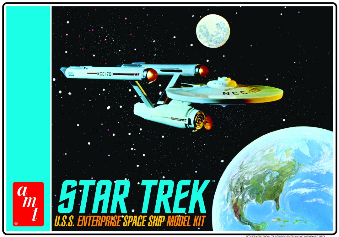 AMT Star Trek Classic U.S.S. Enterprise 1/650 Model Kit