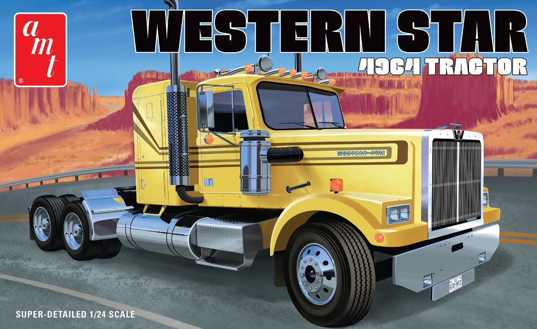 AMT Western Star 4964 Tractor 1/24 (Level 3) - Click Image to Close