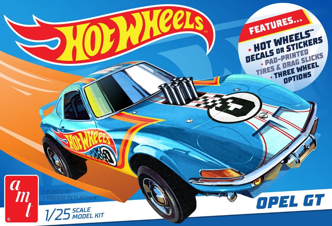 AMT 1/25 Scale Hot Wheels Buick Opel GT