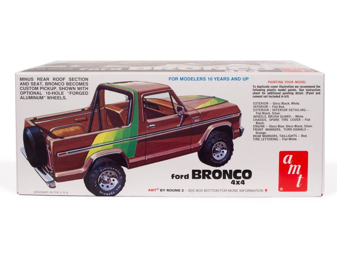AMT 1978 Ford Bronco "Wild Hoss" 1/25 (Level 2) - Click Image to Close