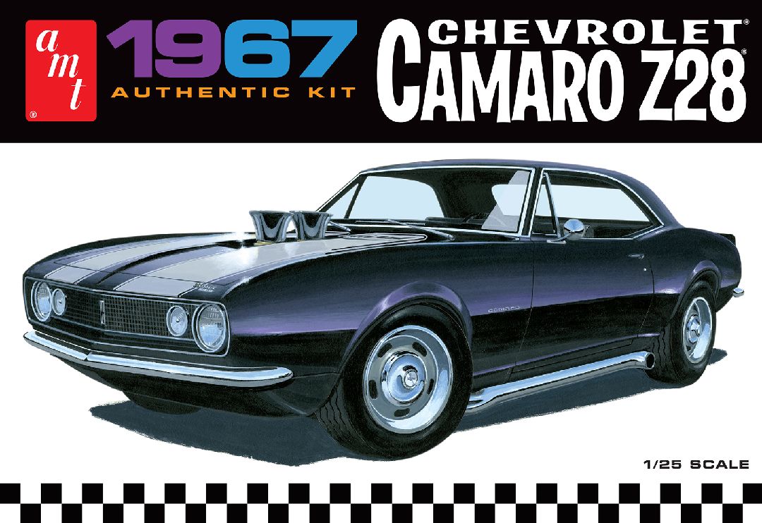 AMT 1/25 Scale 1967 Chevy Camaro Z28