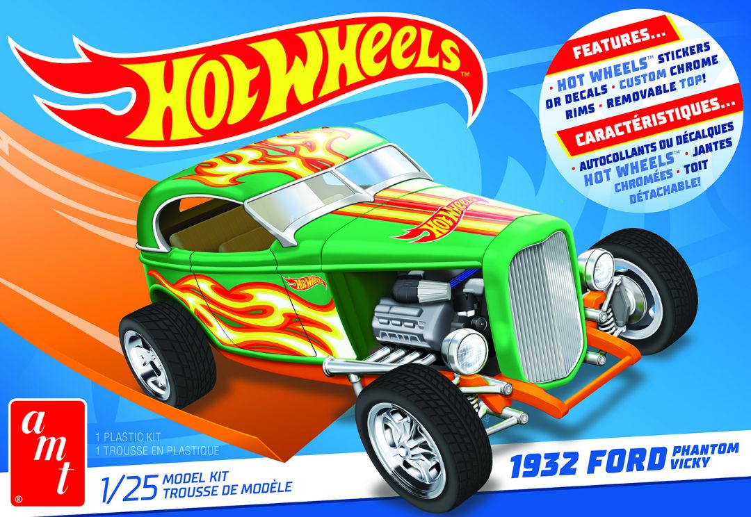 AMT 1/25 Scale 1932 Ford Phantom Vicky Hot Wheels